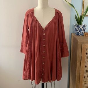 NWOT XS Free People Tunic. Never worn